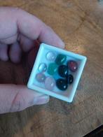 Gemengd lot cabochons edelsmid, Sieraden, Tassen en Uiterlijk, Ophalen of Verzenden, Zo goed als nieuw