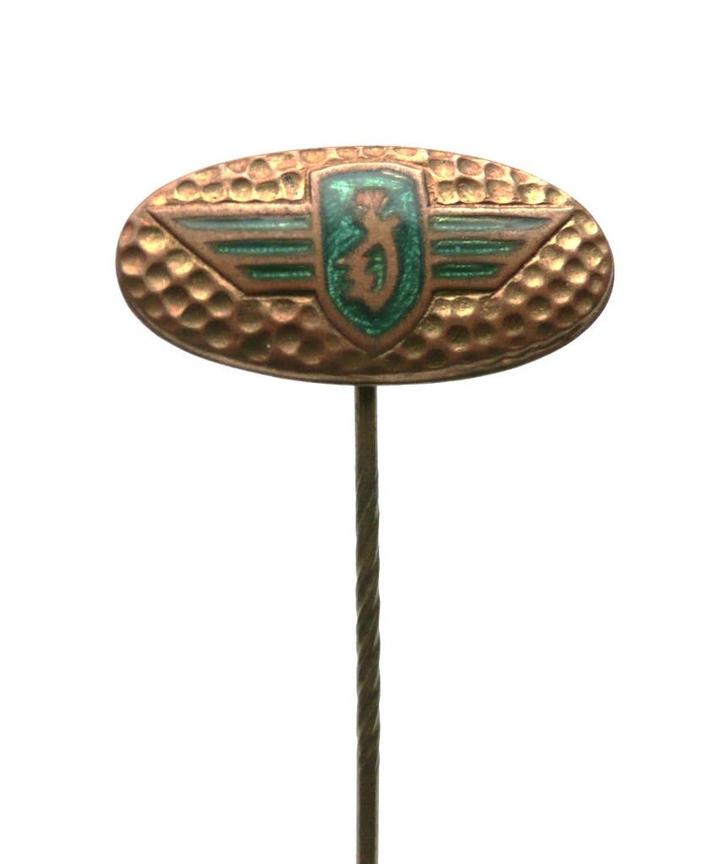 Zündapp, "Opsteek" Speld uit de jaren1960-1970., Verzamelen, Speldjes, Pins en Buttons, Gebruikt, Speldje of Pin, Merk, Verzenden