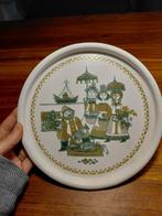 Figgjo Flint Norway Market Dienblad/onderzetter, Ophalen of Verzenden, Gebruikt, Rond, Overige materialen