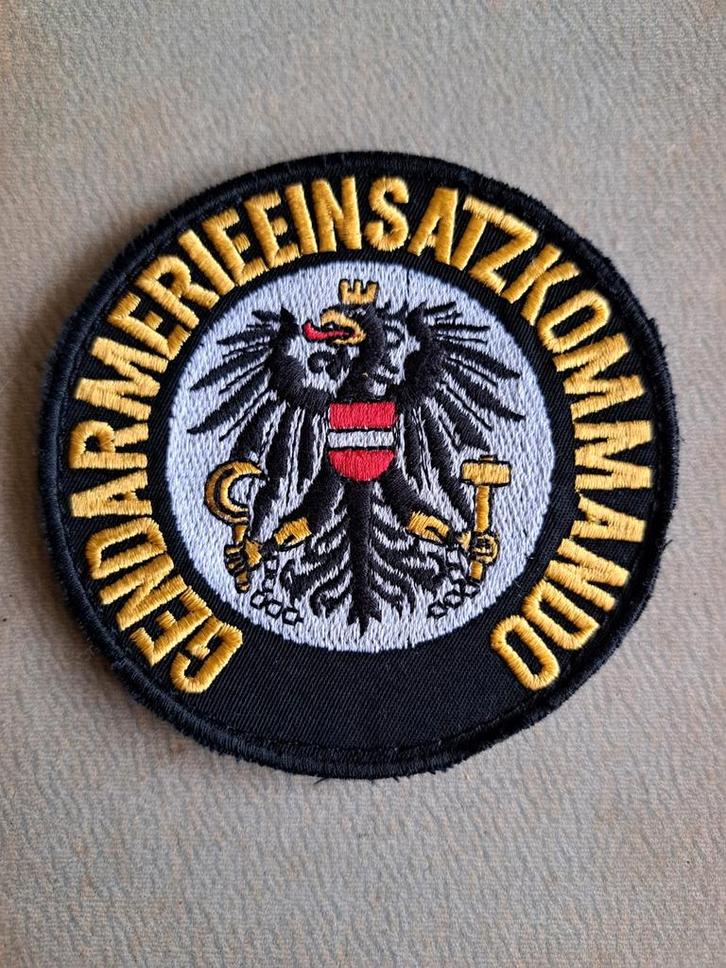 Oostenrijk Gendarmerie einsatz kommando embleem, Verzamelen, Militaria | Algemeen, Marechaussee, Embleem of Badge, Overige gebieden