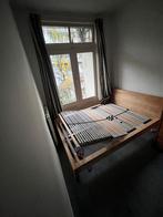 IKEA Malm bed 140x200 + matras en verstelbare lattenbodem, Huis en Inrichting, Slaapkamer | Bedden, Wit, Twijfelaar, 200 cm, Hout