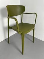 13x Kantinestoelen Stapelstoelen Olijfgroen, Ophalen, Overige kleuren, Nieuw, X