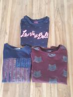 3 hippe longsleeves, Name It, la vie est belle en Coolcat, Ophalen of Verzenden, Zo goed als nieuw, Meisje, Shirt of Longsleeve