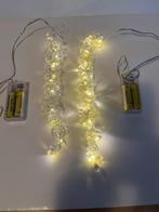 Glashangers met verlichting kerstdecoratie Twee stuks, Verzenden, Zo goed als nieuw