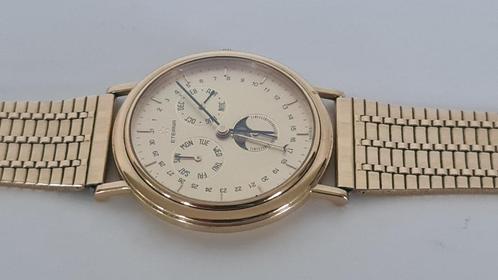 Eterna Matic Vintage 1988 Heren Horloge zwaar verguld., Sieraden, Tassen en Uiterlijk, Horloges | Heren, Zo goed als nieuw, Polshorloge