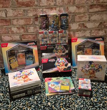 Pokemon prismatic evolutions collectie beschikbaar voor biedingen