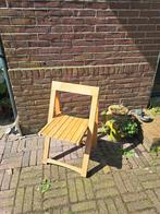 handige houten klapstoeltjes, Tuin en Terras, Zo goed als nieuw, Hout, Ophalen