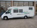 Chausson Welcome 95 Enkele bedden & Garage (bj 2009), Caravans en Kamperen, Campers, 6 tot 7 meter, Diesel, Bedrijf, Tot en met 3