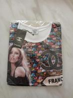 Witte dames t-shirt, Wit, Maat 42/44 (L), Nieuw, Ophalen of Verzenden
