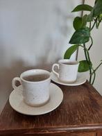 John Tams banquet confetti hema kopjes x2 vintage spikkels, Huis en Inrichting, Ophalen of Verzenden, Zo goed als nieuw, Keramiek