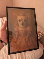 Chihuahua Princess - Ingelijste Poster, Bryanbaartmans@hotmail.com, BryanDesign, Ophalen of Verzenden, Zo goed als nieuw