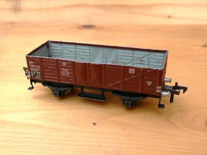 Fleischmann 5010 hoge bak kolenwagen U.S zone 1955., Hobby en Vrije tijd, Modeltreinen | H0, Zo goed als nieuw, Wagon, Gelijkstroom
