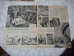 Zundert. Bloemencorso. Speelse wedijver. 1952., Verzamelen, Verzenden, 1940 tot 1960, Nederland, Knipsel(s)