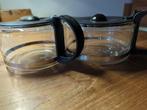 2x Philips glazen Koffiekan, Ophalen of Verzenden, Gebruikt, Bruin, Beker of Kan