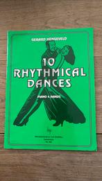 bladmuziekboek getiteld "10 Rhythmical Dances", Ophalen of Verzenden, Gebruikt, Klassiek, Piano