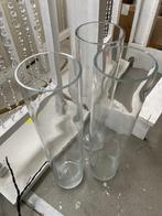 Cilinder vazen, Huis en Inrichting, Woonaccessoires | Vazen, Minder dan 50 cm, Glas, Ophalen