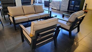 Lifestyle bilbao stoel-bank-loungeset 3-delig beschikbaar voor biedingen