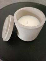 Geurkaars in betonnen pot - hervulbaar, Ophalen of Verzenden, Nieuw