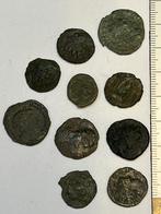 10 prachtige onuitgezochte Romeinse munten., Ophalen of Verzenden, Overige landen