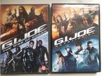 2x DVD Films G.I. Joe, Ophalen of Verzenden, Vanaf 12 jaar, Zo goed als nieuw, Actie