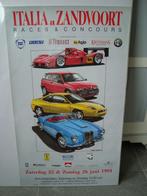 Poster italia a zandvoort nieuw 87-52 cm, Ophalen of Verzenden, Nieuw, Auto's