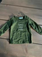 Groen shirtje jongens 62 Babylook longesleeve, Kinderen en Baby's, Babylook, Verzenden, Zo goed als nieuw, Jongetje