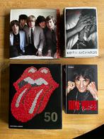 Rolling Stones boeken collectie 50 Ron Wood Keith Richards, Boeken, Film, Tv en Media, Gelezen, Overige typen, Ophalen of Verzenden