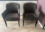 2 eetkamerstoelen  Carla van Passe Partout,, Ophalen, Twee, Bruin, Nieuw