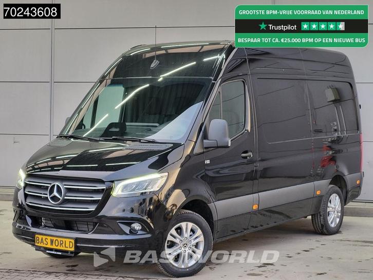 Mercedes Sprinter 319 CDI Automaat New model! L2H2 ACC MBUX, Auto's, Bestelauto's, Bedrijf, Te koop, Achteruitrijcamera, Airconditioning