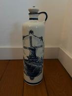 Antieke jeneverkruik Delfts Blauw - molen, Antiek en Kunst, Antiek | Keramiek en Aardewerk, Ophalen