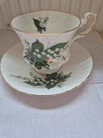Queens rosina fine bone china england, Ophalen of Verzenden, Gebruikt, Porselein, Kop en/of schotel
