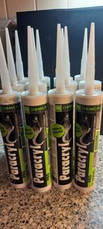 Professionele acrylaat kit  wit schilders kwaliteit 12 stuks, Ophalen of Verzenden, Nieuw