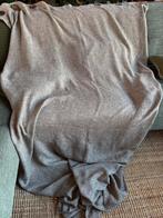 Gordijn met ringen, 140 x 300 Jysk Anholt grijsbruintinten, Ophalen of Verzenden, Zo goed als nieuw, 100 tot 150 cm, 200 cm of meer