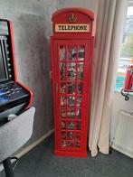 Retro Telefooncel, Ophalen, Minder dan 50 cm, Glas, 150 tot 200 cm