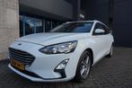 Ford Focus Wagon 1.0 EcoBoost 125PK Titanium Automaat|Navi|A, Auto's, Gebruikt, Wit, Stationwagon, Traction-control