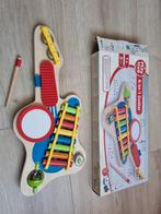 Houten speelgoed gitaar in doos, 6 instrumenten in 1, Ophalen of Verzenden, Zo goed als nieuw, Jongen of Meisje