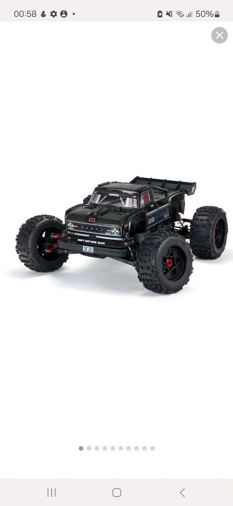ARRMA 1/5 Outcast 4WD EXtreme Bash Roller Stunt Truck Black, Hobby en Vrije tijd, Modelbouw | Radiografisch | Auto's, Nieuw, Auto offroad