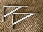 2 zware stalen plankdragers met schoor 200 x 300 mm, Ophalen, Zo goed als nieuw