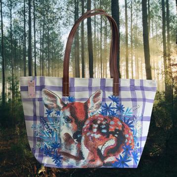 SALE, Lifestyle by Ginger, schoudertas DEER, €40 nu €19,95 beschikbaar voor biedingen