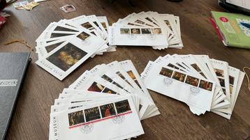 Mooie verzameling van 100 FDC’s Rijksmuseum beschikbaar voor biedingen
