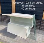 Gratis 2 horizontale klep kasten voor in schuur, Huis en Inrichting, Kasten | Overige, Ophalen, Gebruikt