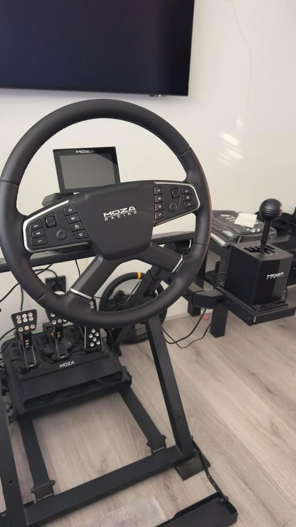 Moza R12 bundle, Computers en Software, Joysticks, Zo goed als nieuw, Ophalen of Verzenden