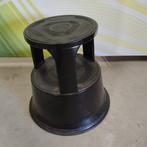 Overtoom opstapkruk olifantenpoot - zwart, Huis en Inrichting, Krukjes, Niet ingevuld, Gebruikt, Niet ingevuld, Niet ingevuld