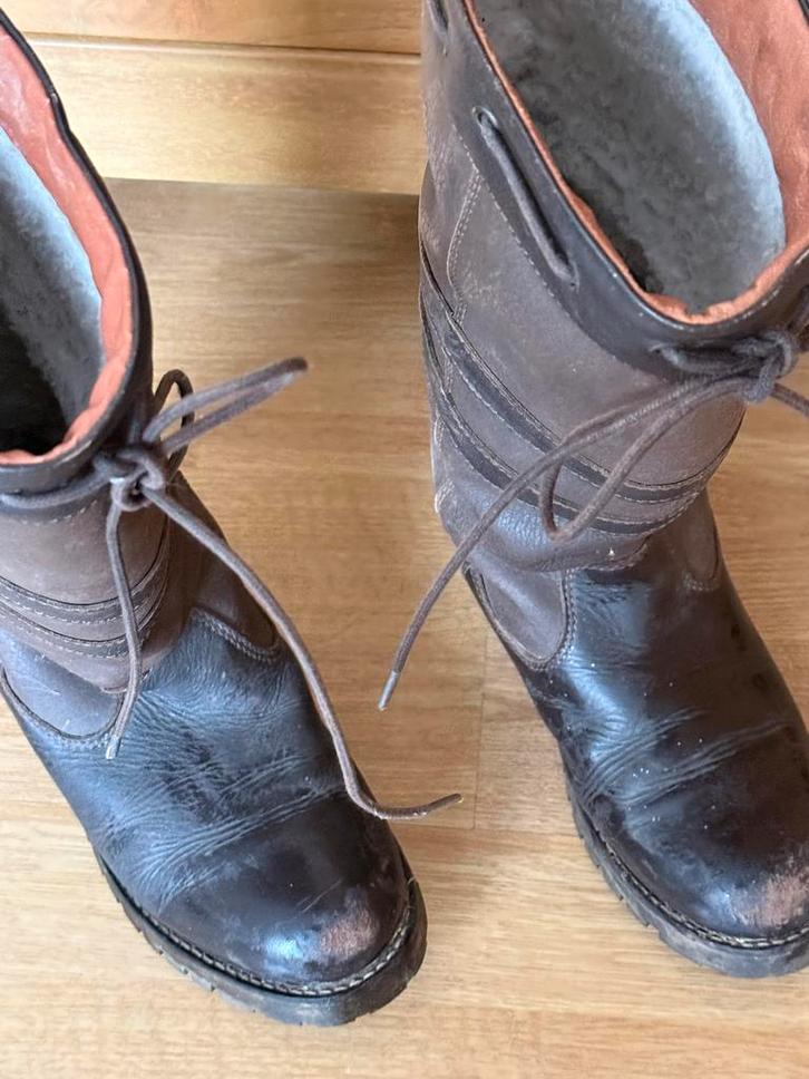 HUMAN NATURE ANWB HOGE LAARZEN MAAT 38, Kleding | Dames, Schoenen, Gedragen, Hoge laarzen, Bruin, Ophalen of Verzenden