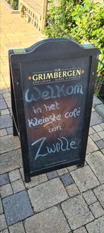 Grimbergen stoepbord, Verzamelen, Biermerken, Ophalen of Verzenden, Zo goed als nieuw, Overige merken