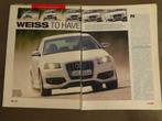 Audi S3 8P ? eerst 9x autotesten lexen, Boeken, Auto's | Folders en Tijdschriften, Audi, Gelezen, Verzenden