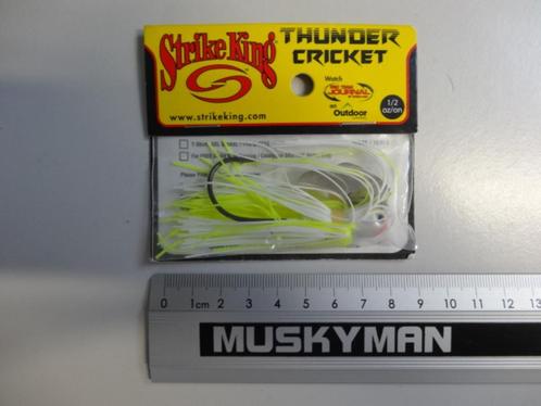 Kunstaas: Strike King Thunder Cricket Chatterbaits, Watersport en Boten, Hengelsport | Roofvissen, Nieuw, Overige typen, Verzenden