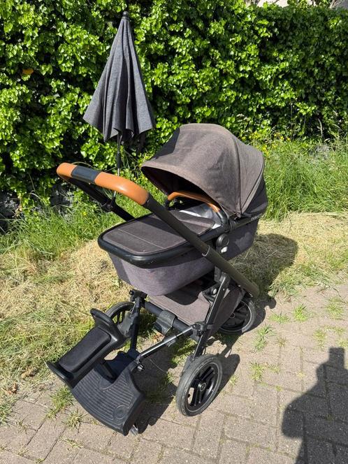 Kinderwagen dubatti antraciet, Kinderen en Baby's, Kinderwagens en Combinaties, Zo goed als nieuw, Overige merken, Ophalen of Verzenden