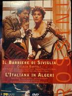 Dubbel dvd rossini Il Barbiere Siviglia italiana in algeri, Alle leeftijden, Ophalen of Verzenden, Zo goed als nieuw