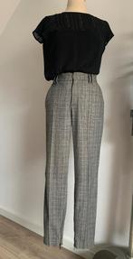 Drykorn broek pantalon chino ruit zwart grijs W28/L34= S/36, Drykorn, Verzenden, Zo goed als nieuw, Maat 36 (S)